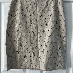 Elegant Floral Lace Skirt